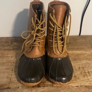 Target Women's Brown and Black Winter Boots
